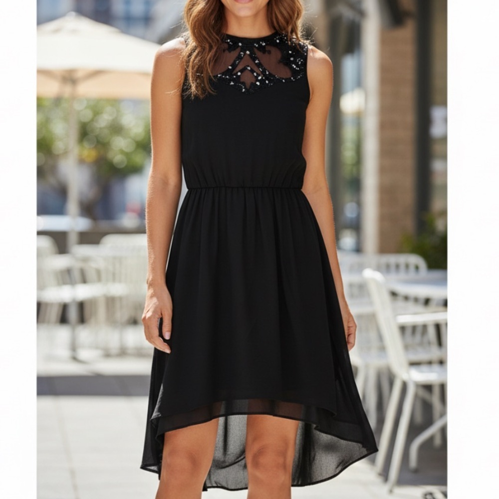ASOS Petite Open Back Dress | SIZE 4